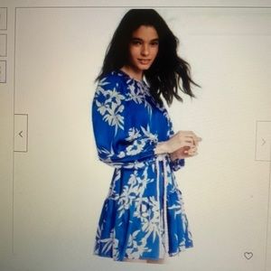 Alexis for Target NWT blue and white 1X dress